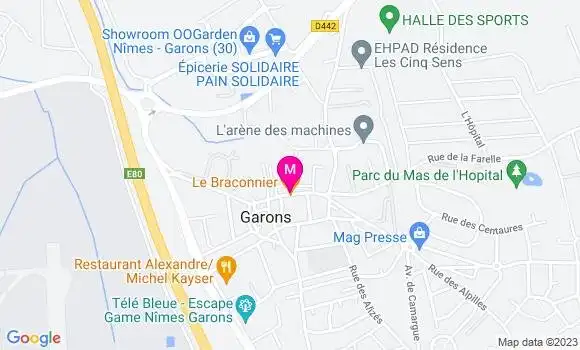 Localisation Restaurant  Le Braconnier