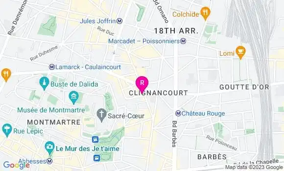 Localisation Restaurant  L