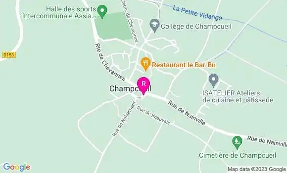 Localisation Restaurant Bar Le Meli Melo