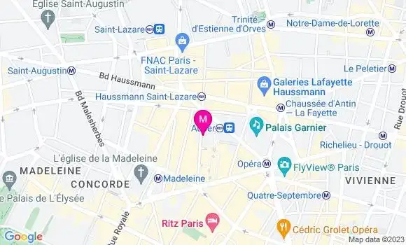 Localisation Restaurant  Le Moghol