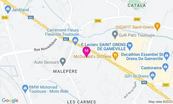 Localisation Restaurant  Le Dynastie