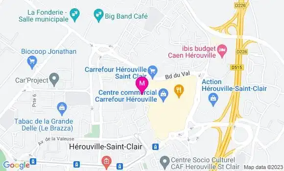 Localisation Brasserie Le Central
