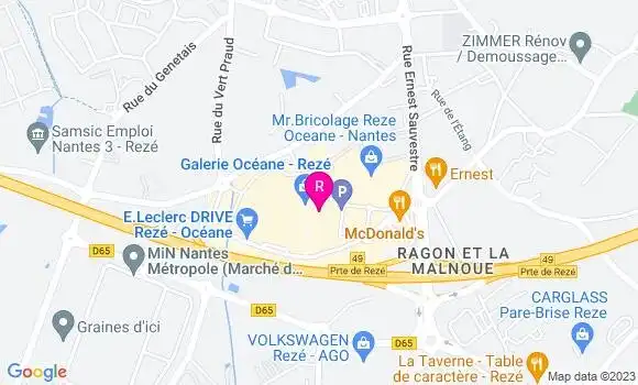 Localisation Restaurant  Bistr