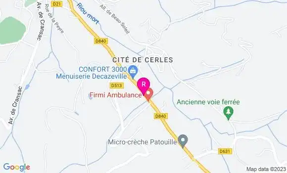 Localisation Restaurant  Chez Nous