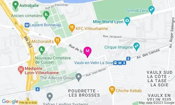 Localisation Restaurant  Les Trois B