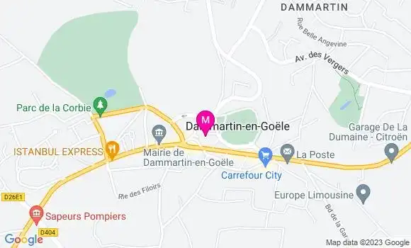 Localisation Restaurant  La Pause Gourmande