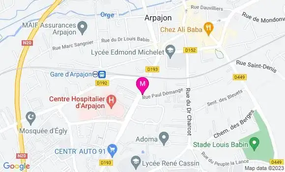 Localisation Restaurant  Pizza Presto