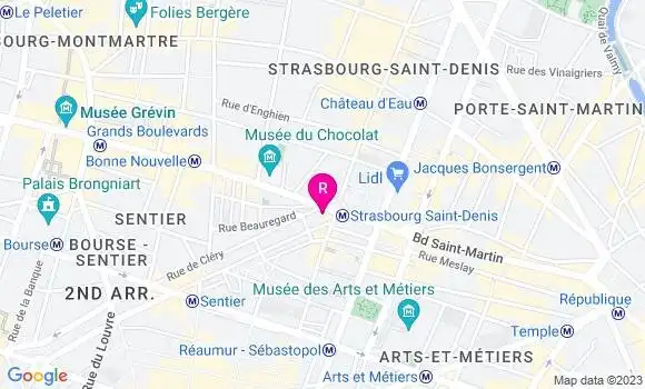 Localisation Restaurant Chinois Wokantine