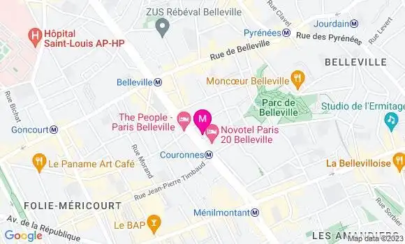 Localisation Restaurant  Le Hérisson