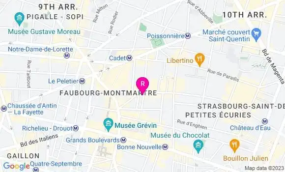 Localisation Restaurant  Willette