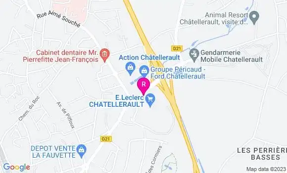 Localisation Restaurant Bar Chez Bruno