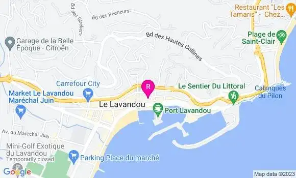 Localisation Restaurant  Le Krill