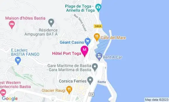 Localisation Restaurant  Le Moka