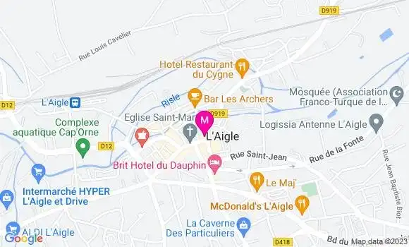 Localisation Restaurant  O