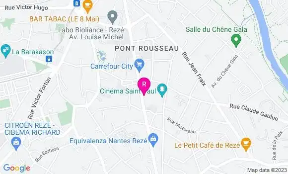Localisation Brasserie Le Flamant