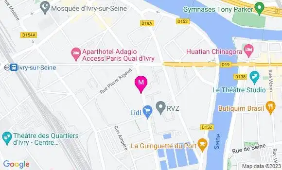 Localisation Restaurant Bar Les Routiers