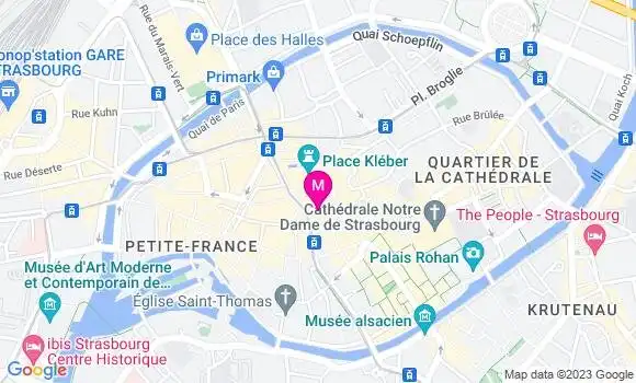 Localisation Restaurant  La Stub