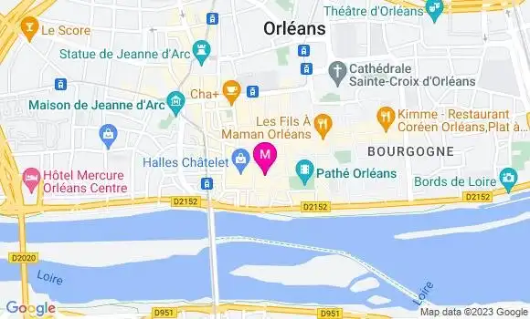 Localisation Restaurant  Au Bon Marché