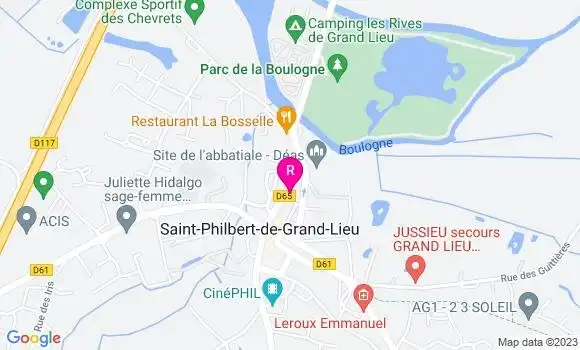Localisation Restaurant  Le Tempo