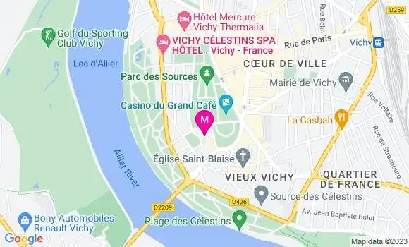 Localisation Brasserie de l