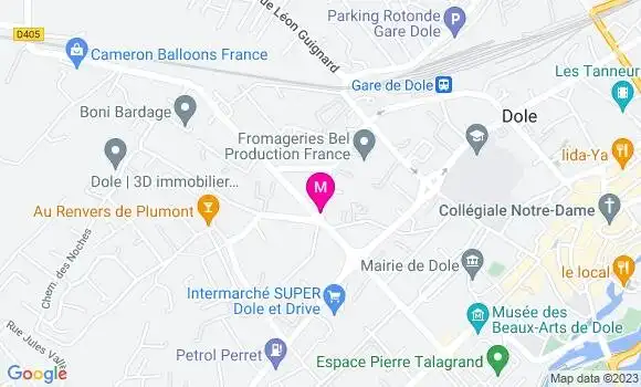 Localisation Restaurant  Le Rio