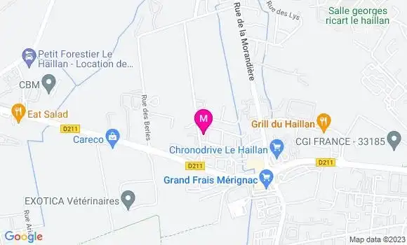 Localisation Restaurant  Le Coup de Fourchette