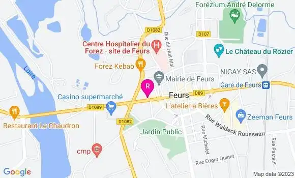 Localisation Restaurant  Le Cardinal