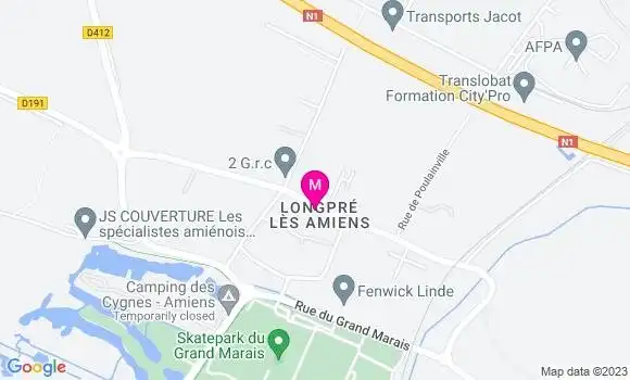 Localisation Restaurant Snack Le Snack Palace