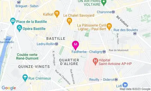 Localisation Restaurant Bar Le 138
