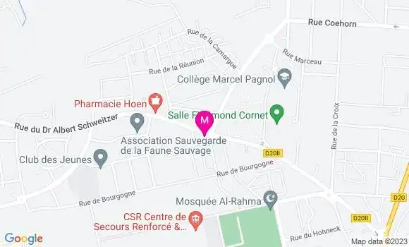 Localisation Restaurant  L