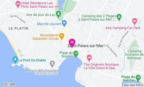 Localisation Restaurant Grill Gueuleton