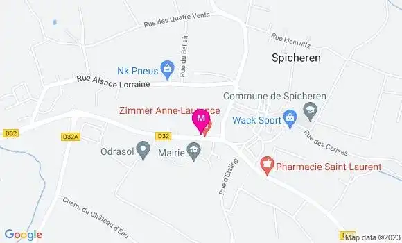 Localisation Auberge Saint Jean