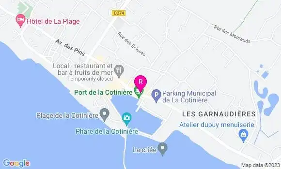 Localisation Restaurant  Quai 71