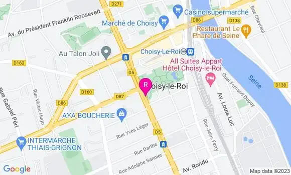 Localisation Restaurant  Café de l