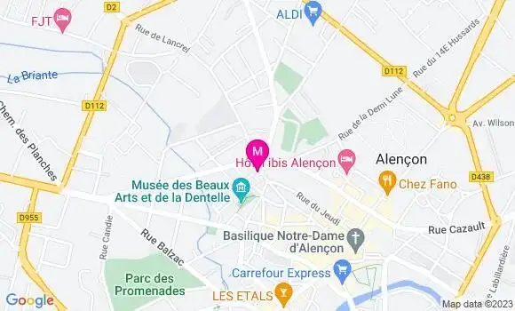 Localisation Restaurant  Au Petit Vatel