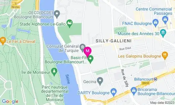 Localisation Restaurant  Le Michelet