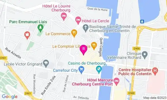 Localisation Restaurant Bar Carré Café