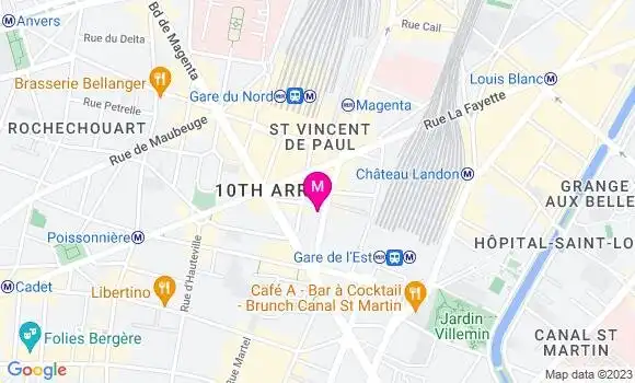 Localisation Restaurant  Le Catrina