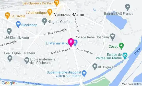 Localisation Restaurant  As Café