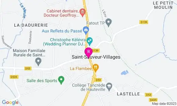 Localisation Restaurant  Harmonie des Saisons