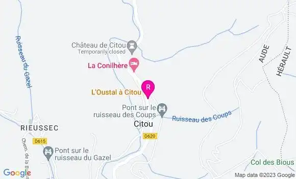Localisation Restaurant  L