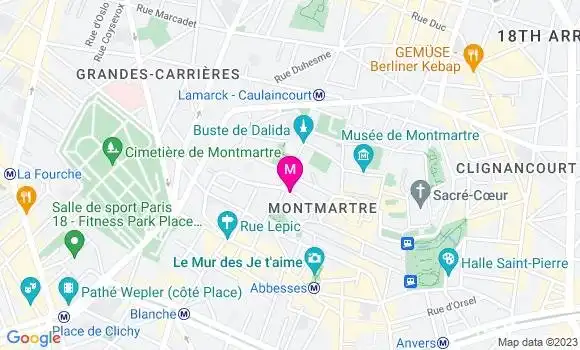 Localisation Restaurant  Le Bon la Butte