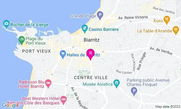 Localisation Restaurant  L
