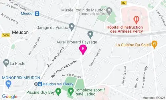 Localisation Restaurant  L
