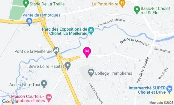 Localisation Restaurant Bar Le Smash