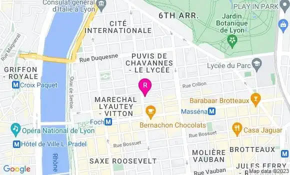 Localisation Restaurant  Chez Terra