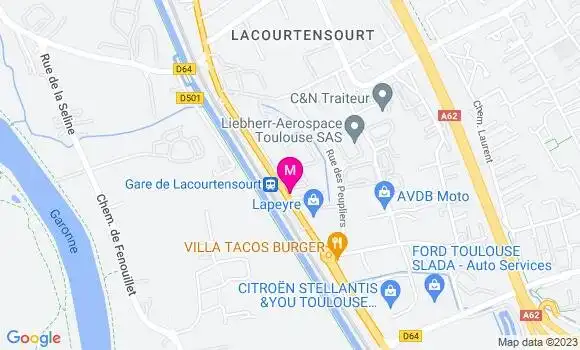 Localisation Restaurant  Les Jardins de Pylpa