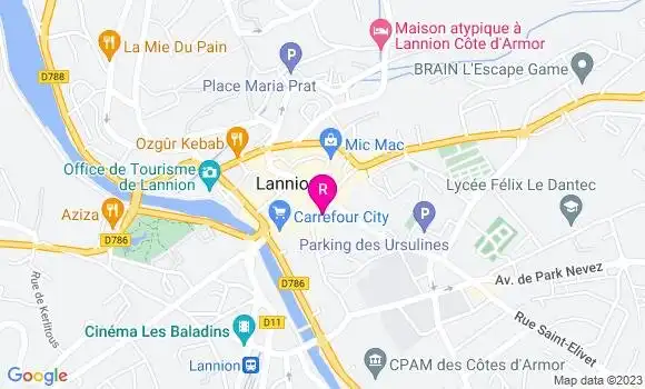 Localisation Restaurant  Le Tire Bouchon