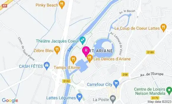 Localisation Restaurant  L