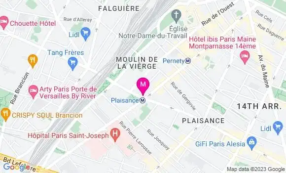 Localisation Le Café Chineur
